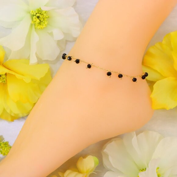 Minimalist Anklet, Sleek & Modern Design, Women’s Fashion, YC110344-A - Picture 2 of 10